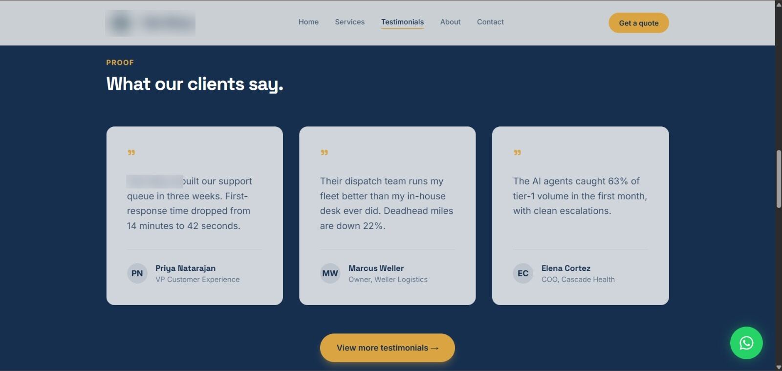 Talk Ninja Dispatch interface showing management dashboard